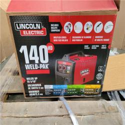 CALIFORNIA AS-IS LINCOLN ELECTRIC 140 WELD-PAK