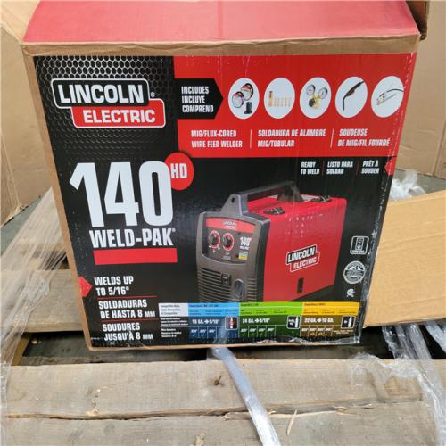 CALIFORNIA AS-IS LINCOLN ELECTRIC 140 WELD-PAK