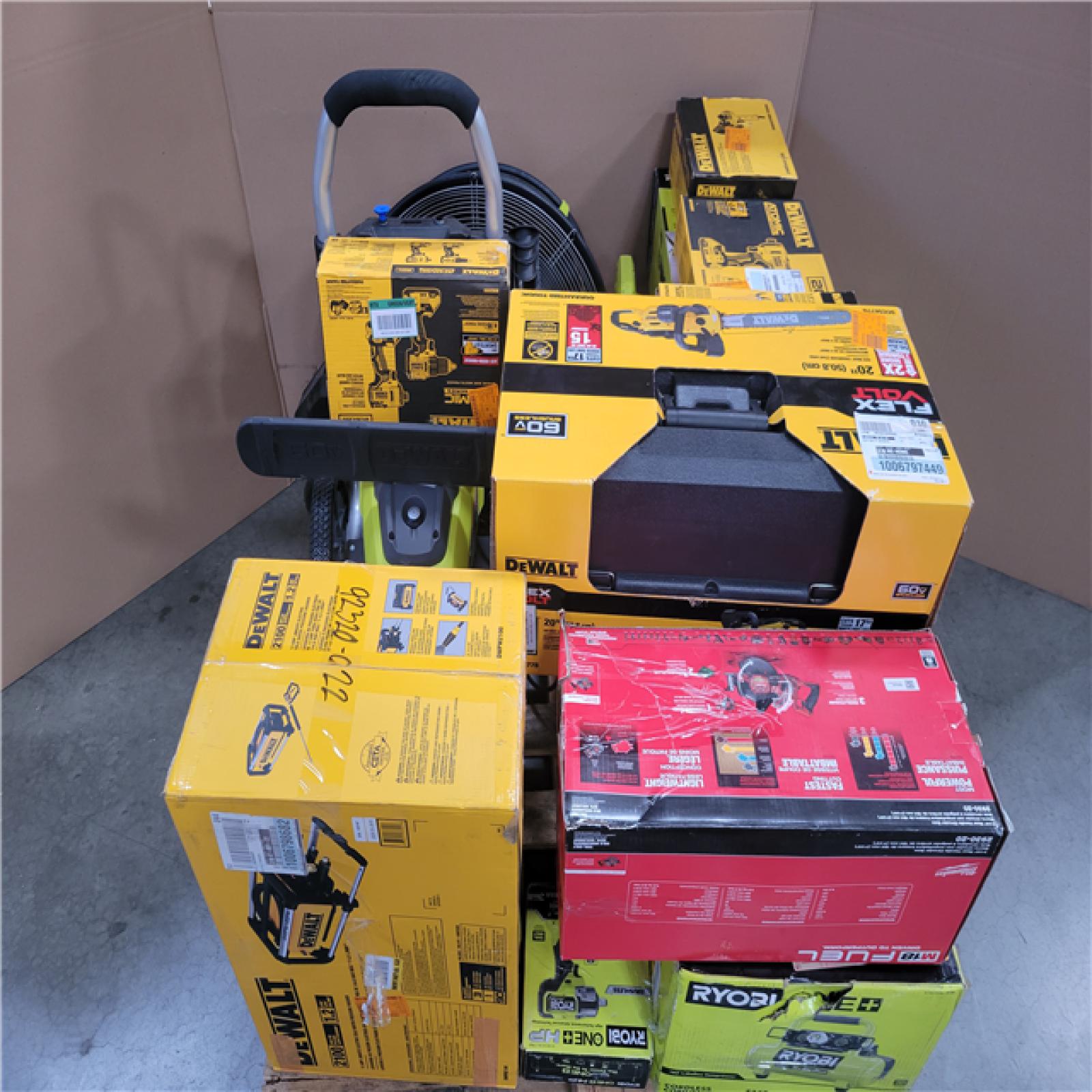 CALIFORNIA AS-IS TOOL PALLET