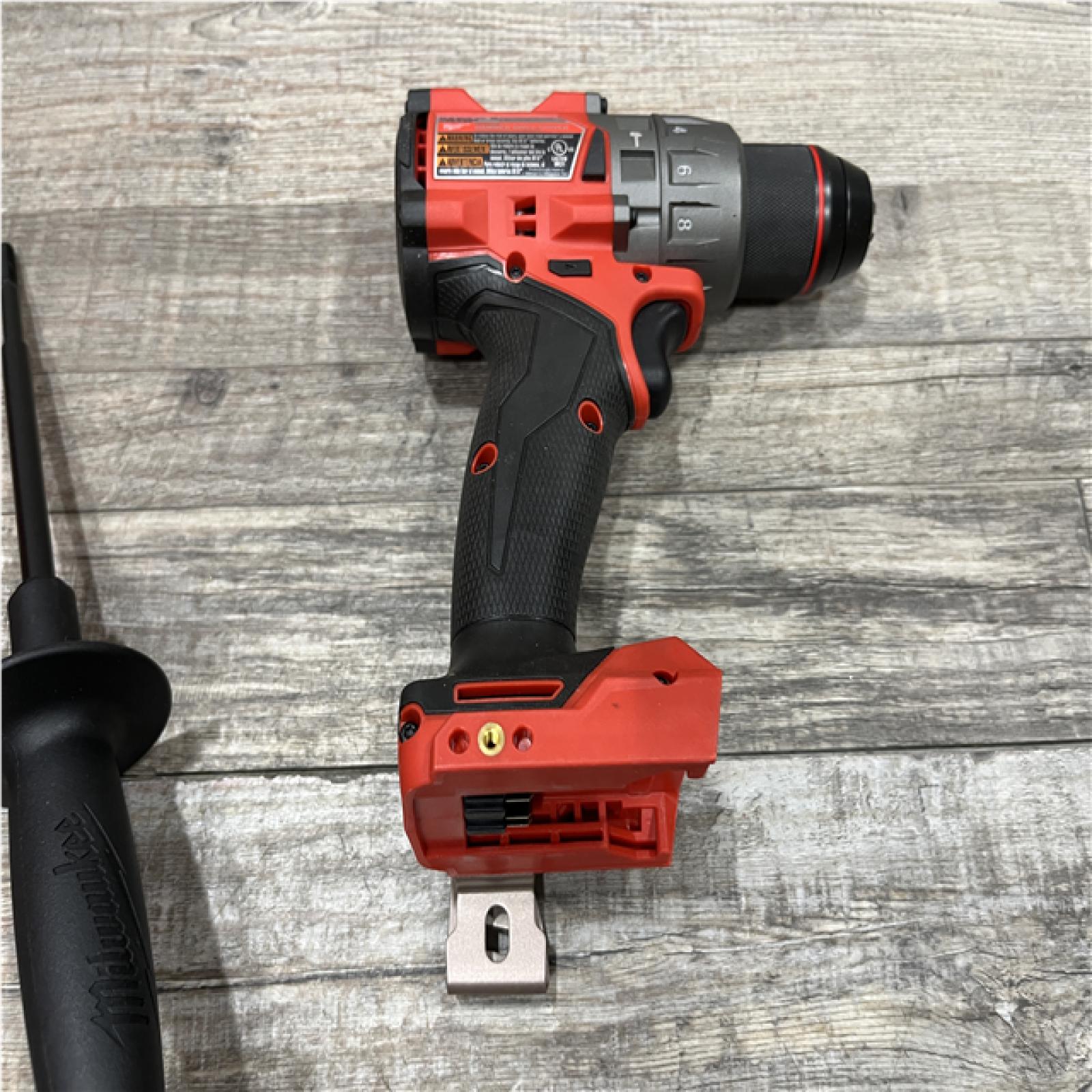 AS-IS Milwaukee FUEL 18V Lithium-Ion Brushless Cordless 1/2 in. Hammer Drill/Driver (Tool-Only)