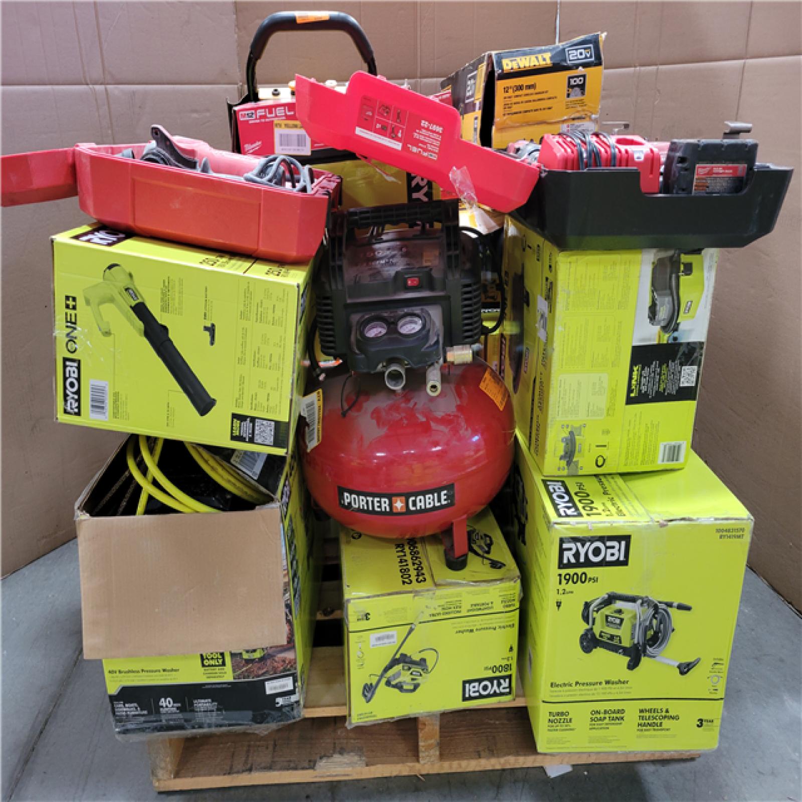 CALIFORNIA AS-IS TOOL PALLET