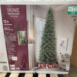 Phoenix NEW Home Decorators Collection 12 ft. Grand Duchess Twinkling Balsam Fir LED Pre-Lit Artificial Christmas Tree