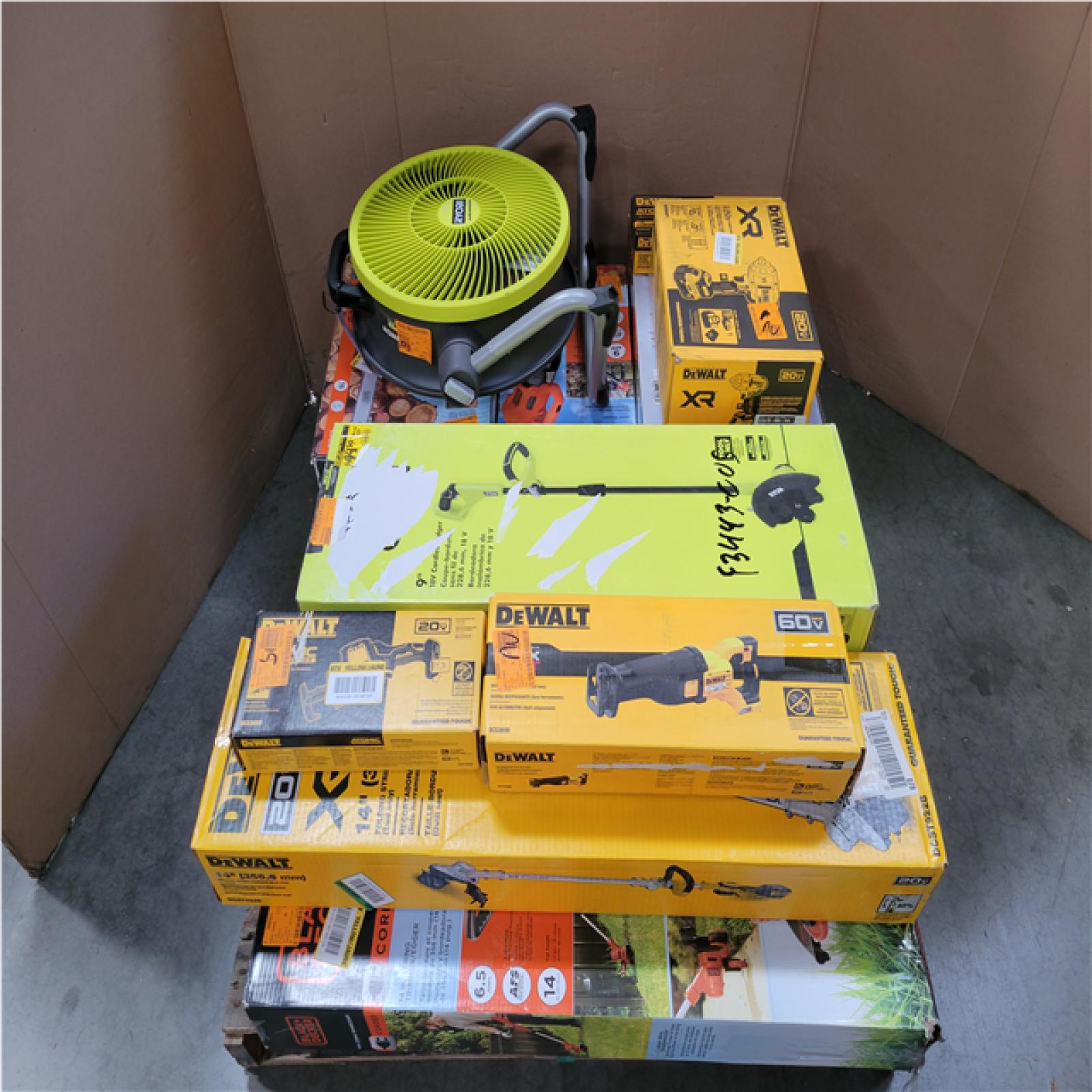 CALIFORNIA AS-IS TOOL PALLET