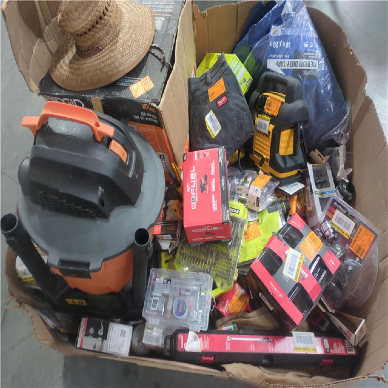 CALIFORNIA AS-IS TOOL PALLET