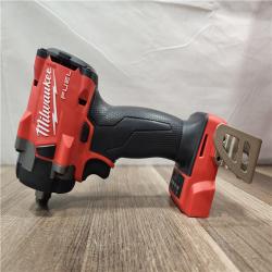 AS-IS- Milwaukee M18 18V Fuel 1/2 Compact Impact Wrench with Friction Ring (Tool-Only)
