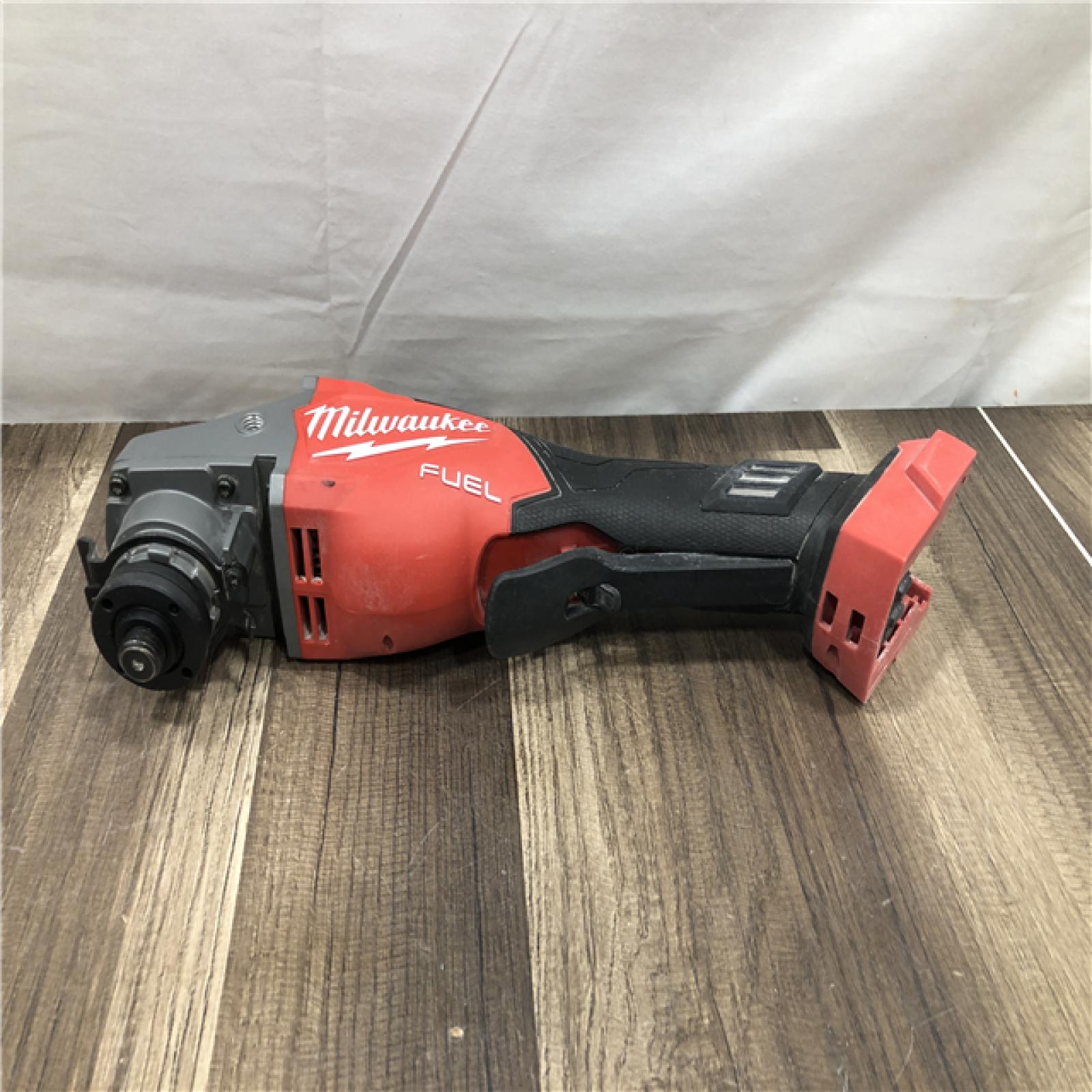 AS-IS Milwaukee M18 FUEL 18-Volt Lithium-Ion Brushless Cordless 4-1/2 in./6 in. Braking Grinder with Paddle Switch (Tool-Only)