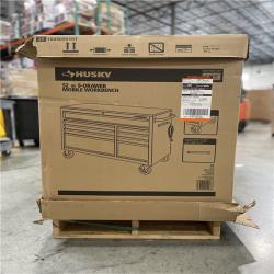DALLAS LOCATION - AS-IS HUSKY 52IN 9 DRAWER WORKBENCH BLACK