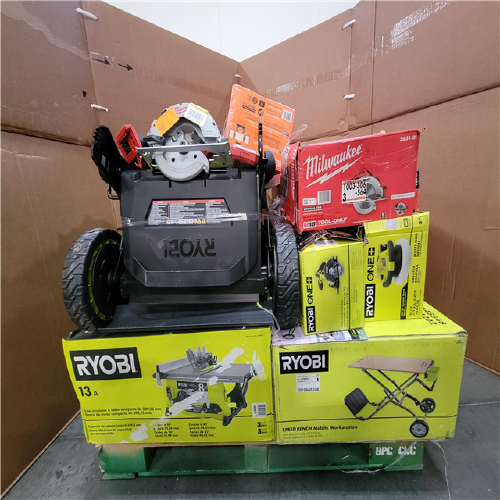 CALIFORNIA AS-IS TOOL PALLET