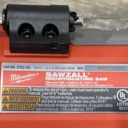 AS-IS Milwaukee  FUEL 18V Lithium-Ion Brushless Cordless Super SAWZALL Orbital Reciprocating Saw (Tool-Only)
