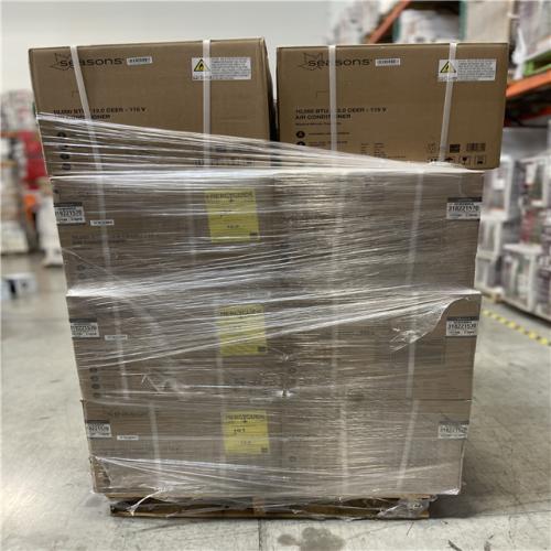 DALLAS LOCATION- SEASONS 10 000 BTU AIR CONDITIONER PALLET-(16 UNITS)
