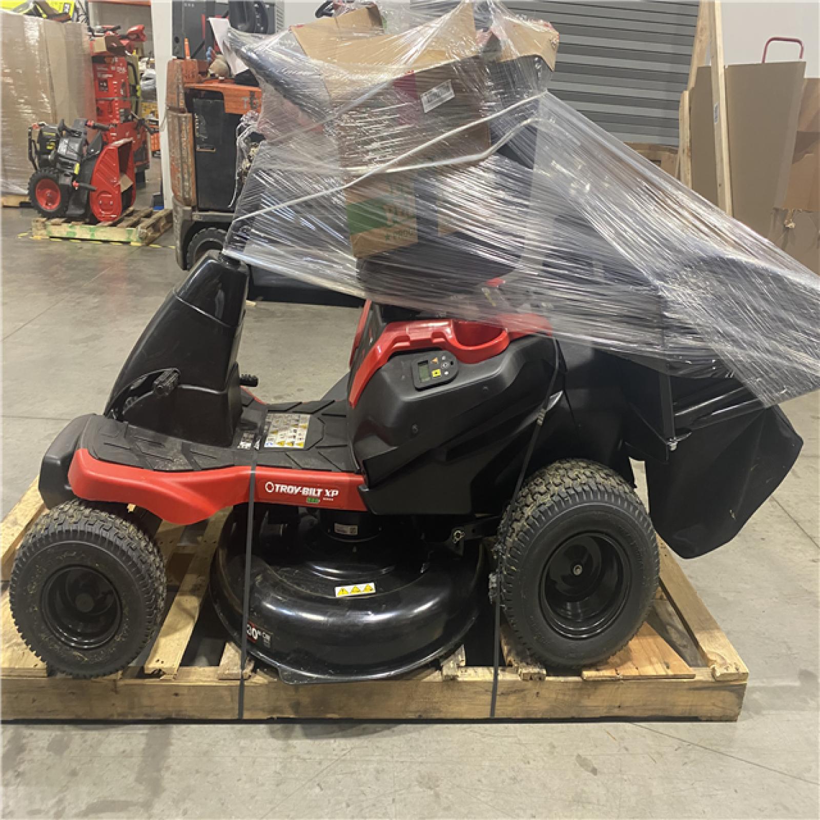 Dallas Location - As-Is Troy-Bilt TB30E XP 30 in. 56V Cordless Riding Lawn Mower