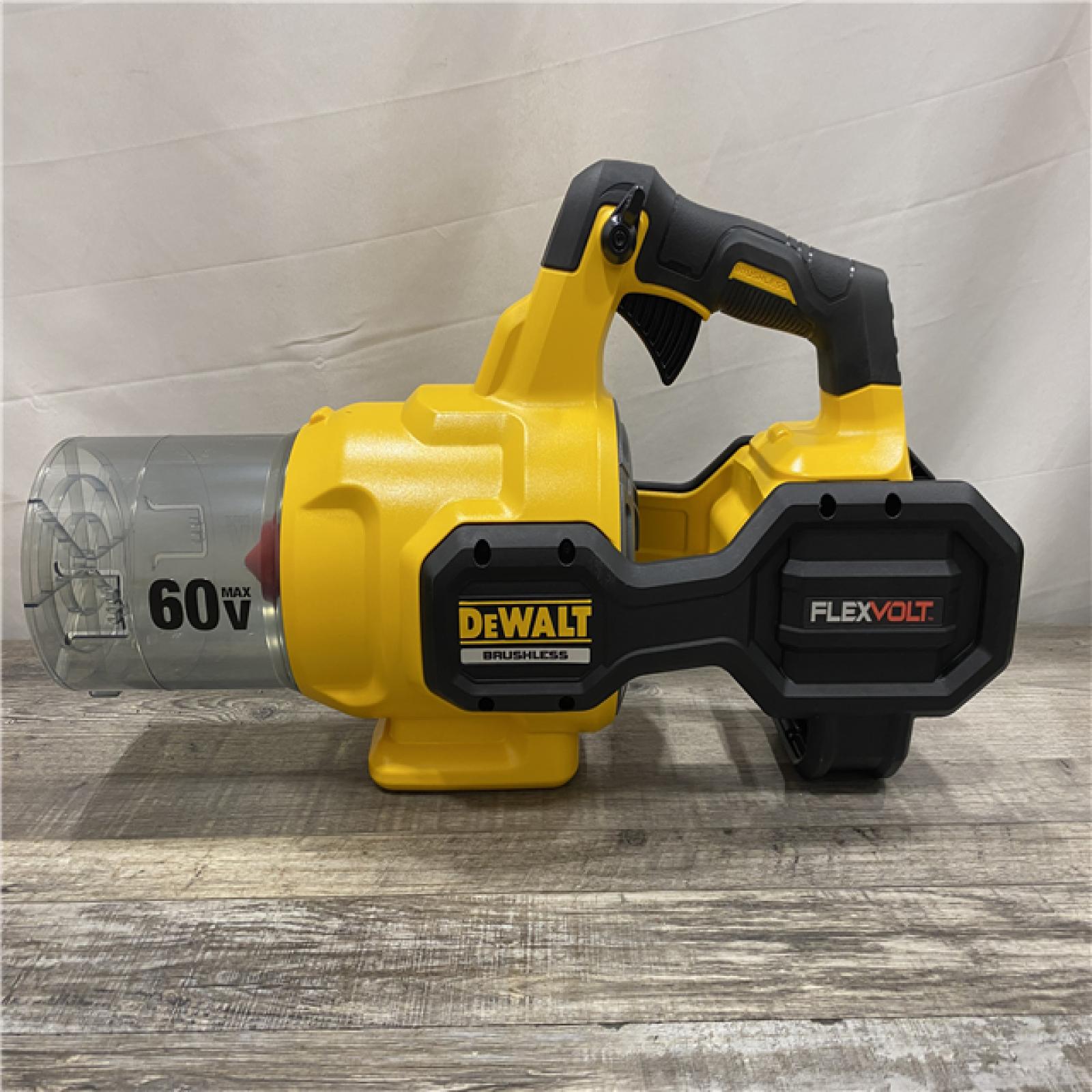 AS-IS DEWALT FLEXVOLT 60V MAX 125 MPH 600 CFM Brushless Cordless Battery Powered Blower Kit