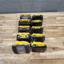 HOUSTON LOCATION - AS-IS DEWALT BATTERY PACK QTY - 10