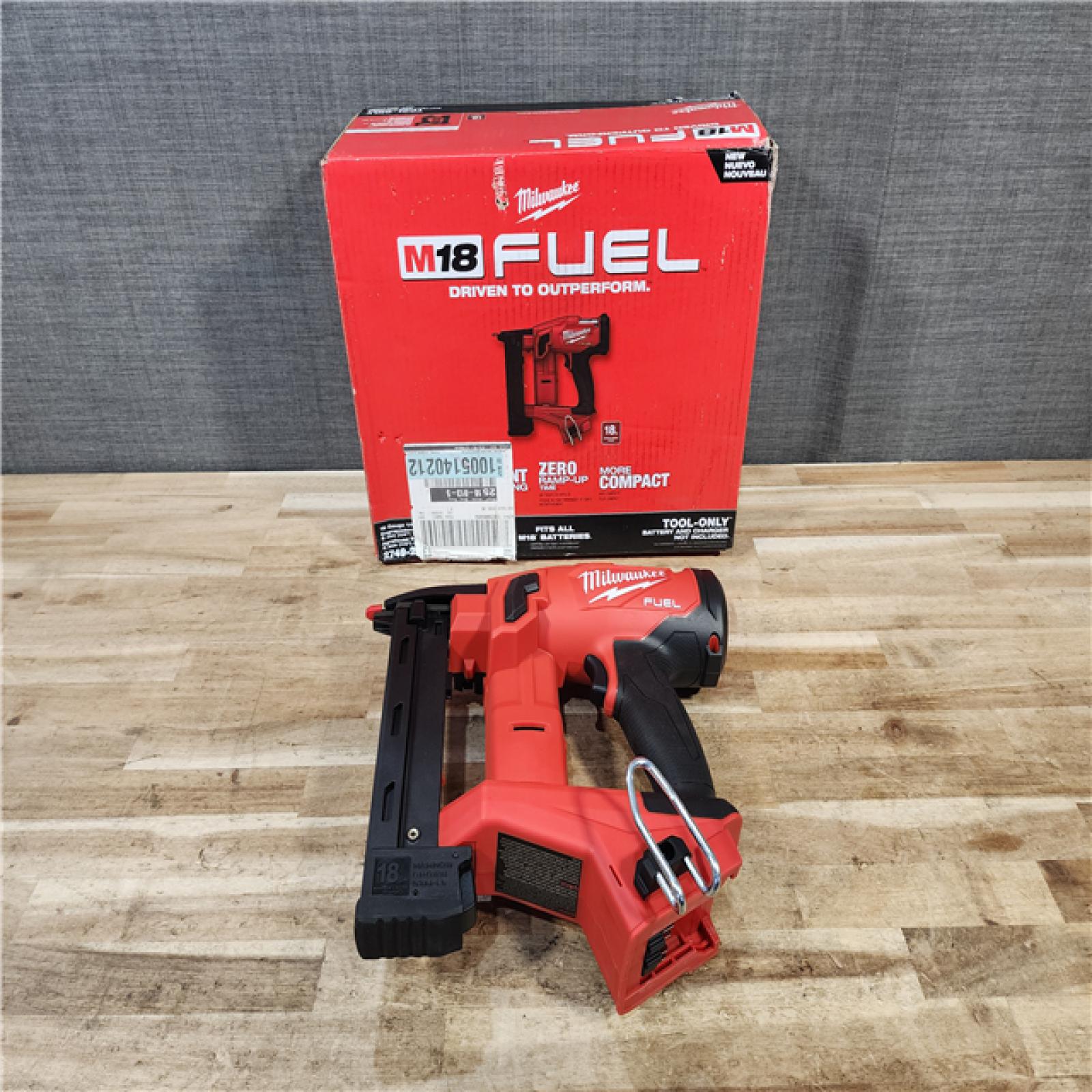 HOUSTON LOCATION - AS-IS Milwaukee FUEL 18-Volt Lithium-Ion Brushless Cordless 18-Gauge 1/4 in. Narrow Crown Stapler (Tool-Only)