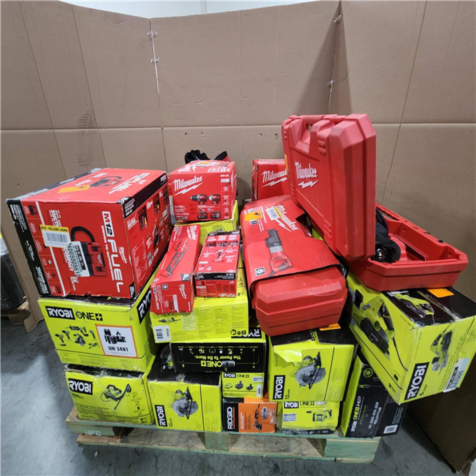 CALIFORNIA AS-IS TOOL PALLET