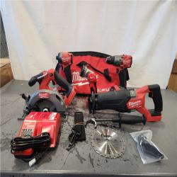 AS-IS- Milwaukee M18 Fuel 18 V 5 Amps Cordless Brushless 5 Tool