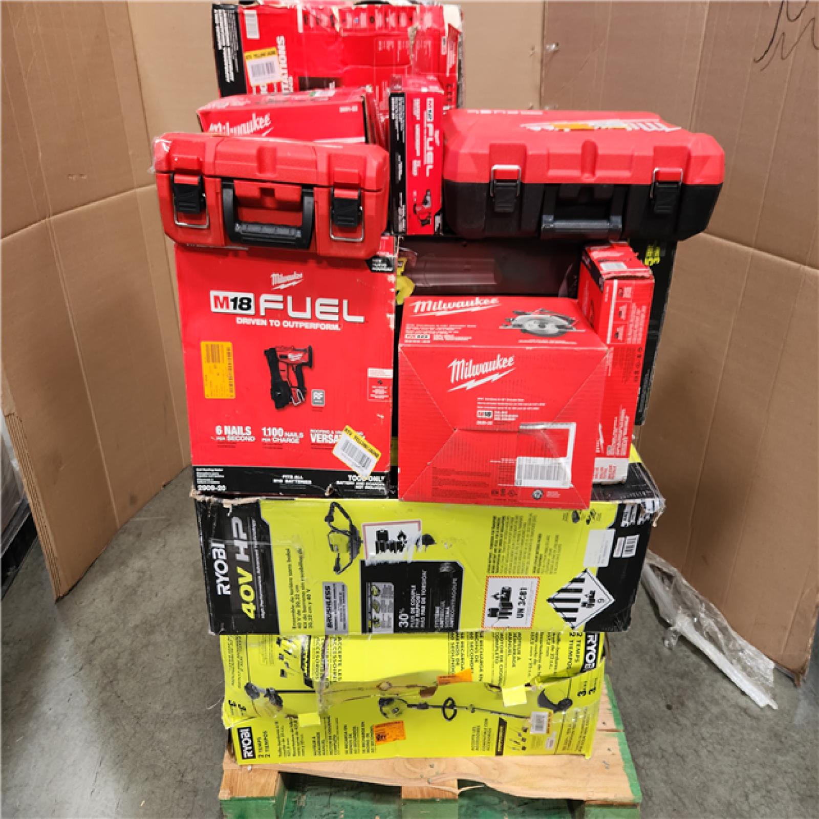 CALIFORNIA AS-IS TOOL PALLET