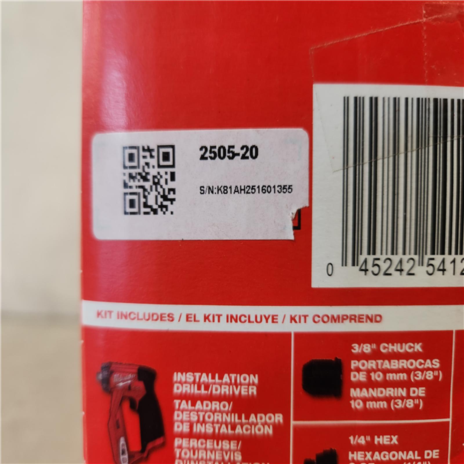 Phoenix NEW Milwaukee M12 FUEL 12V Lithium-Ion Brushless Cordless 4-in-1 Installation 3/8 in. Drill Driver Kit with 4-Tool Heads (SEALED)