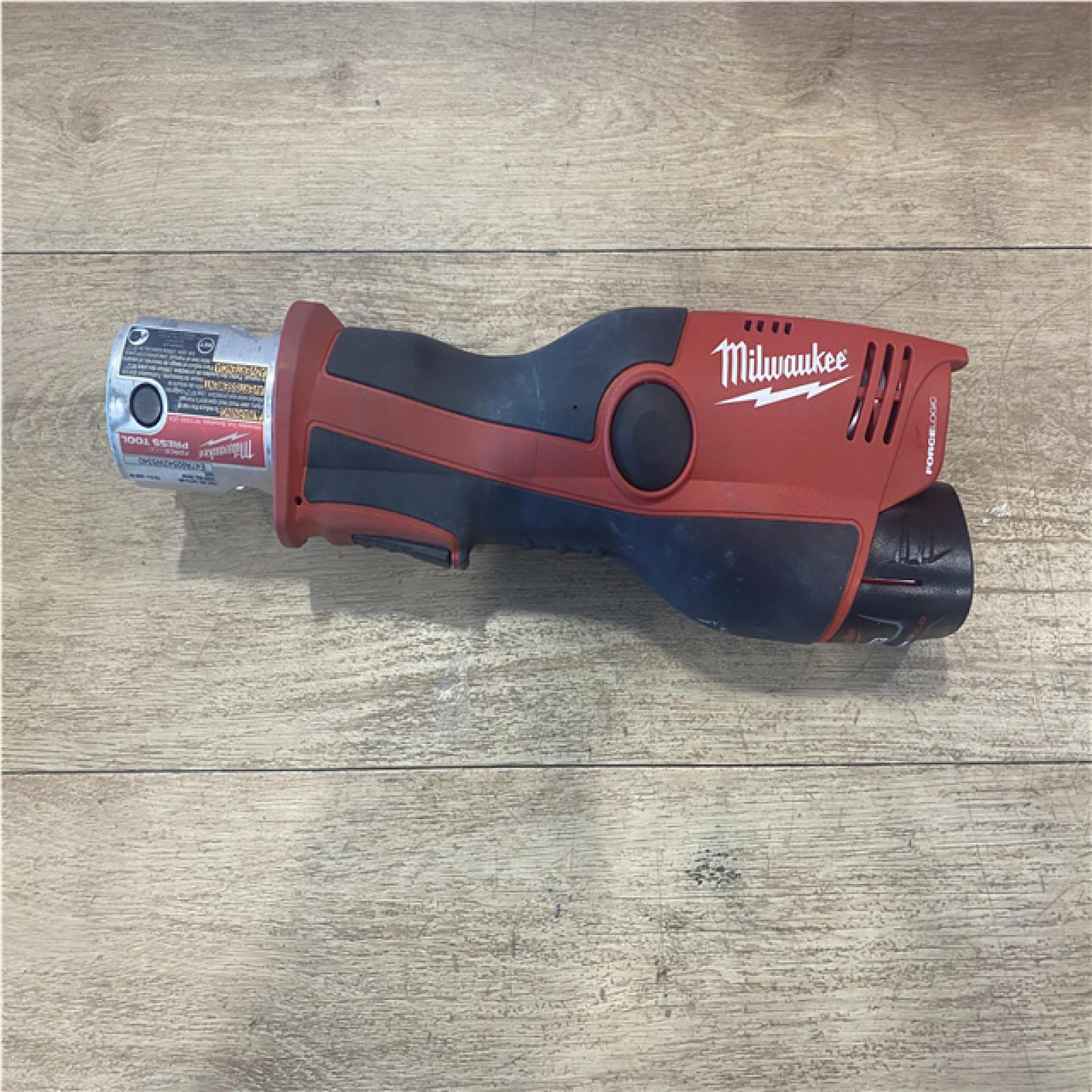 AS-IS Milwaukee 12-Volt Lithium-Ion Force Logic Cordless Press Tool Kit