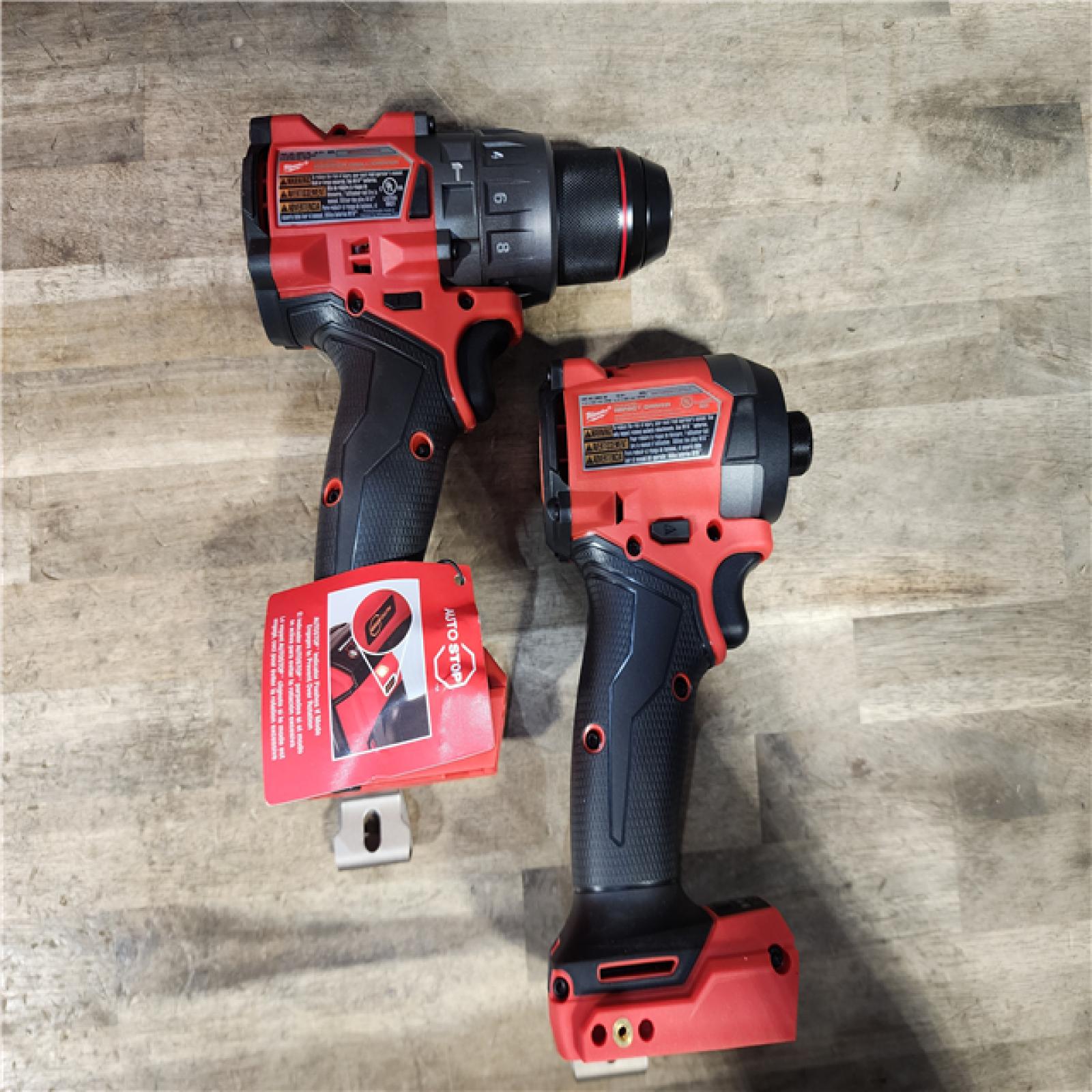 HOUSTON LOCATION - AS-IS (APPEARS LIKE NEW) M18 FUEL 18V Lithium-Ion Brushless Cordless Hammer Drill and Impact Driver Combo Kit (2-Tool) with 2 Batteries