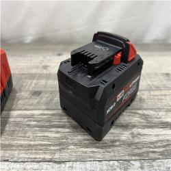 AS-IS Milwaukee 18-Volt Lithium-Ion REDLITHIUM FORGE Starter Kit with 8.0Ah Battery and Rapid Charger