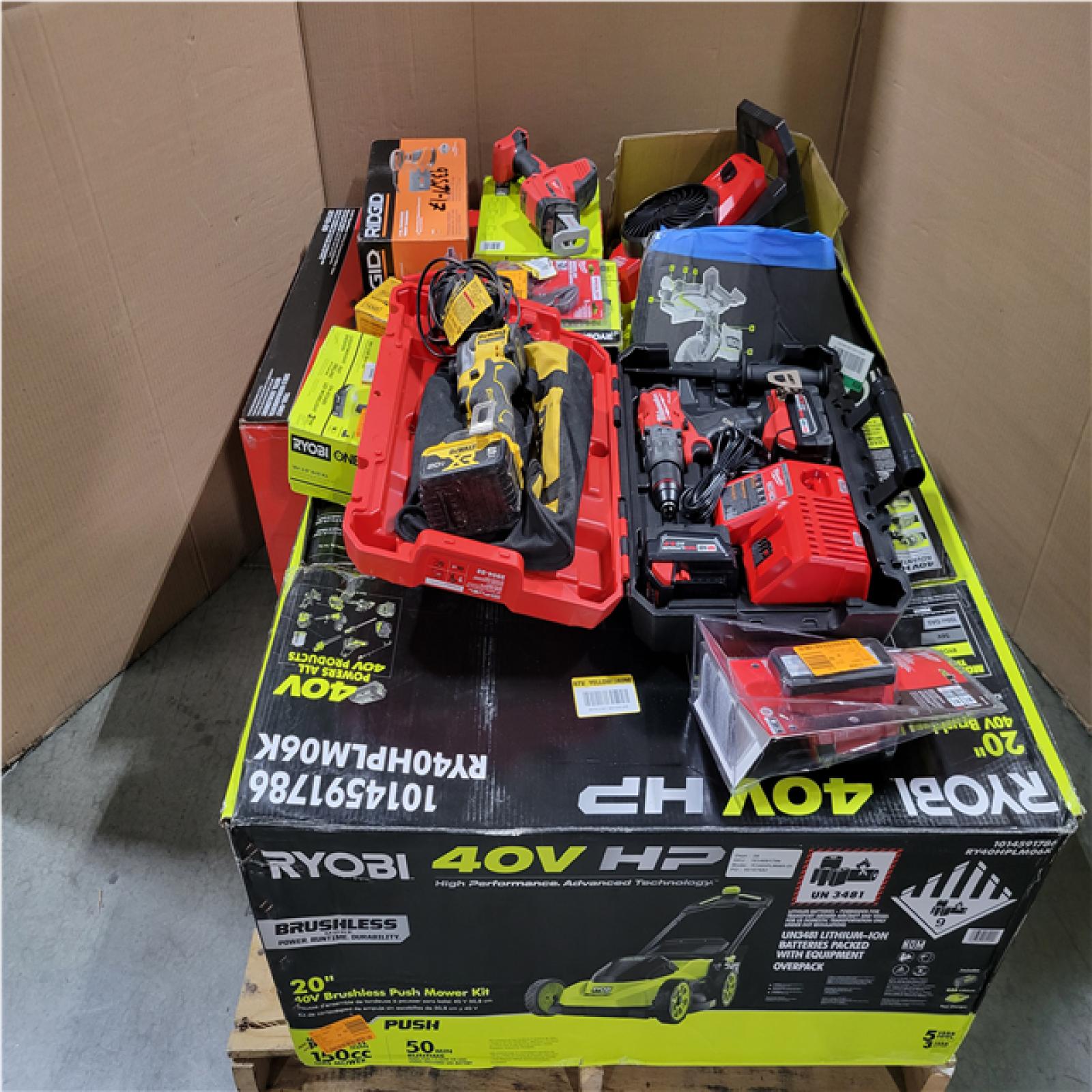 CALIFORNIA AS-IS TOOL PALLET