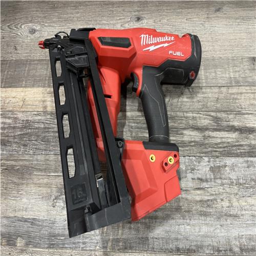 AS-IS Milwaukee FUEL 18-Volt Lithium-Ion Brushless Cordless Gen II 16-Gauge Angled Finish Nailer (Tool-Only)