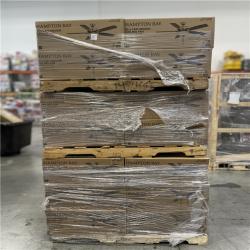 DALLAS LOCATION - HAMPTON BAY 52IN LED INDOOR CELLING FAN PALLET-(42 UNITS)