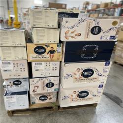 DALLAS LOCATION - BULLSEYE MIXED DIAPERS WIPE'S PALLET -(60 CASES)