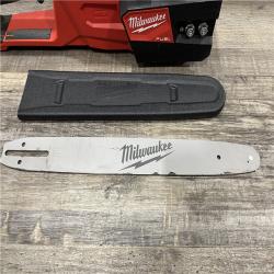 AS-IS Milwaukee FUEL 16 in. 18V Lithium-Ion Brushless Battery Chainsaw (Tool-Only)
