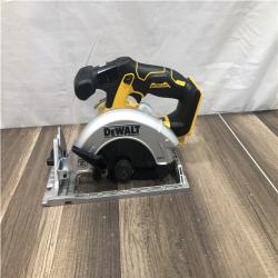 AS-IS DEWALT 20V MAX Cordless Brushless 6-1/2 in. Sidewinder Style Circular Saw (Tool Only)