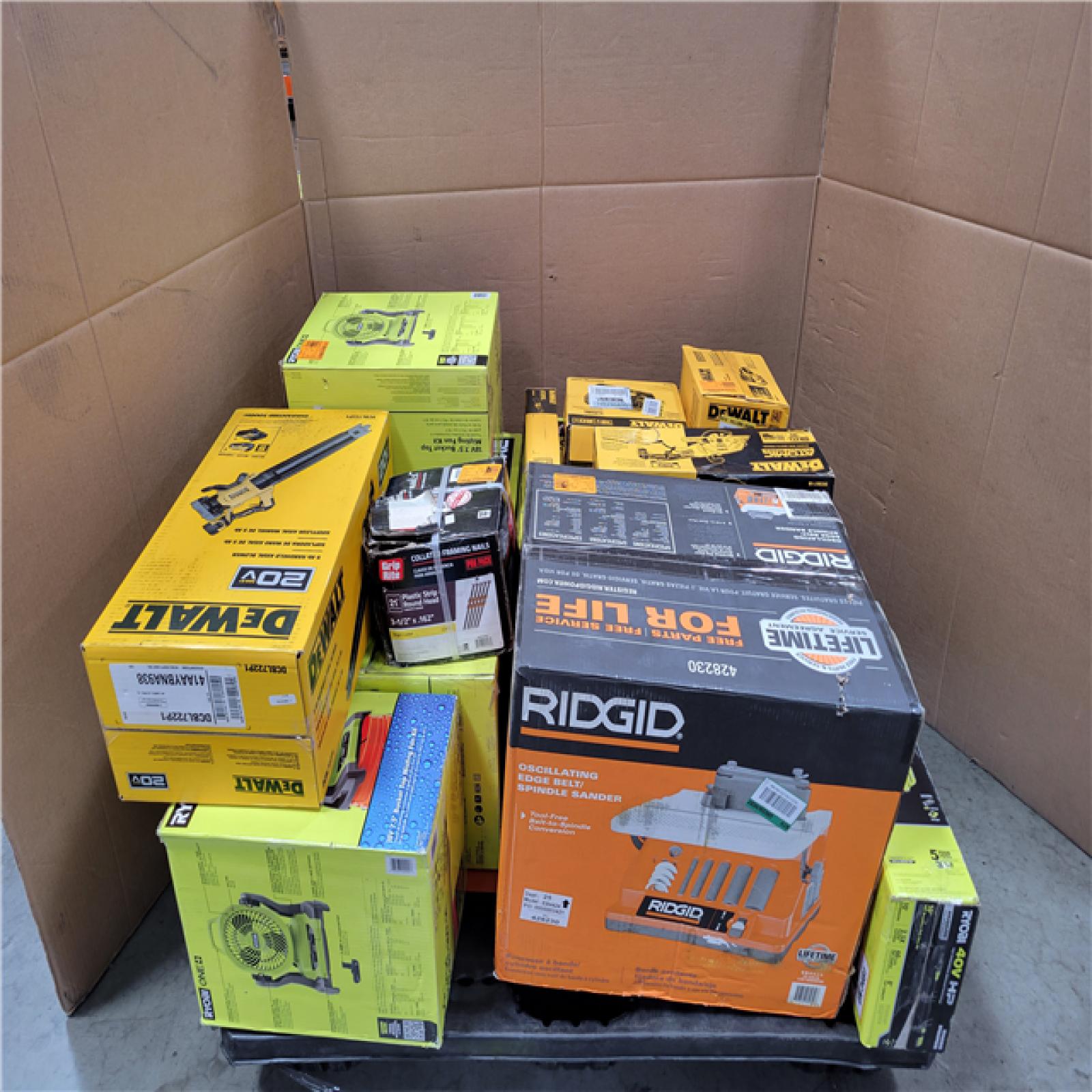 CALIFORNIA AS-IS TOOL PALLET