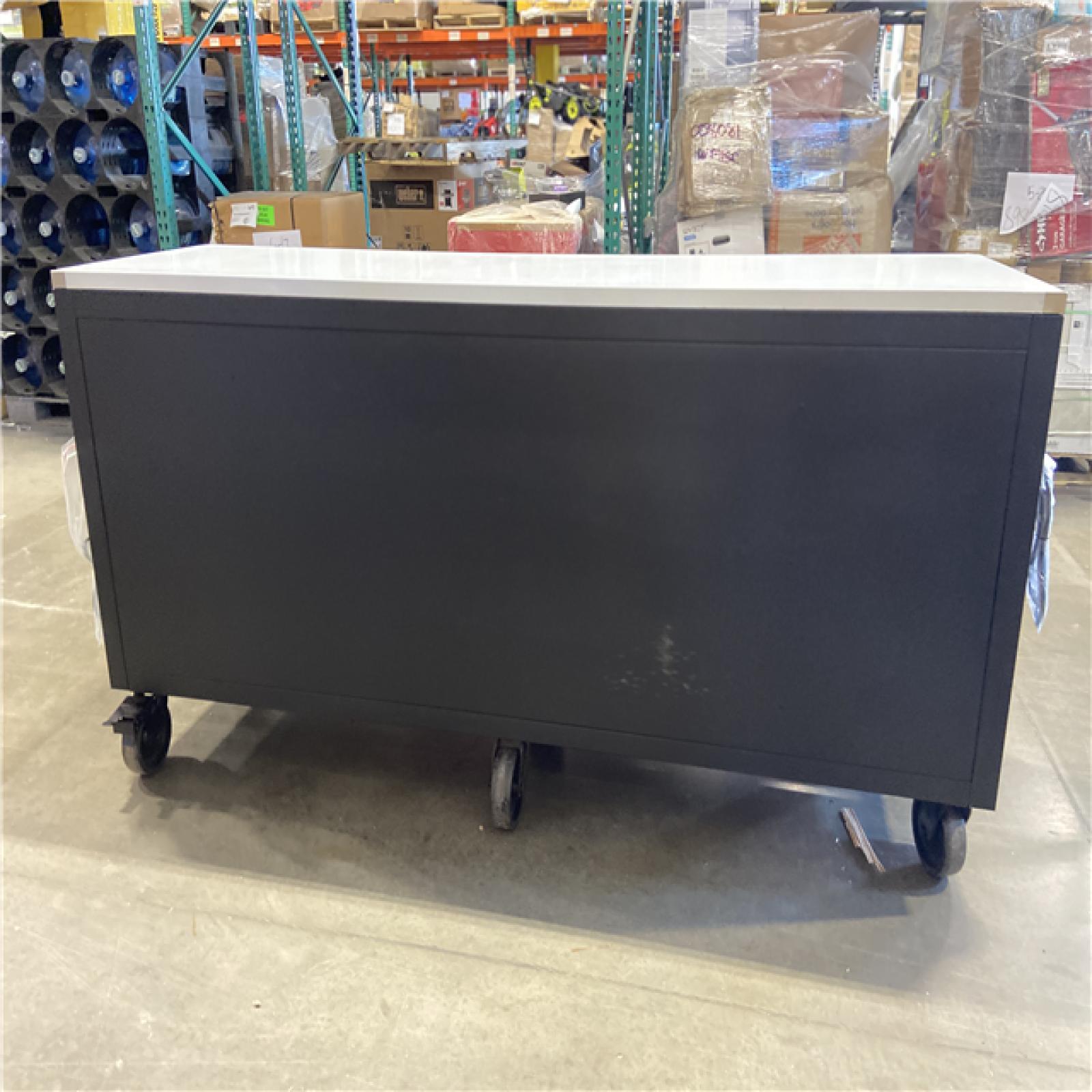 DALLAS LOCATION - HUSKY 84 IN. 18-DRAWER MOBILE WORKBENCH