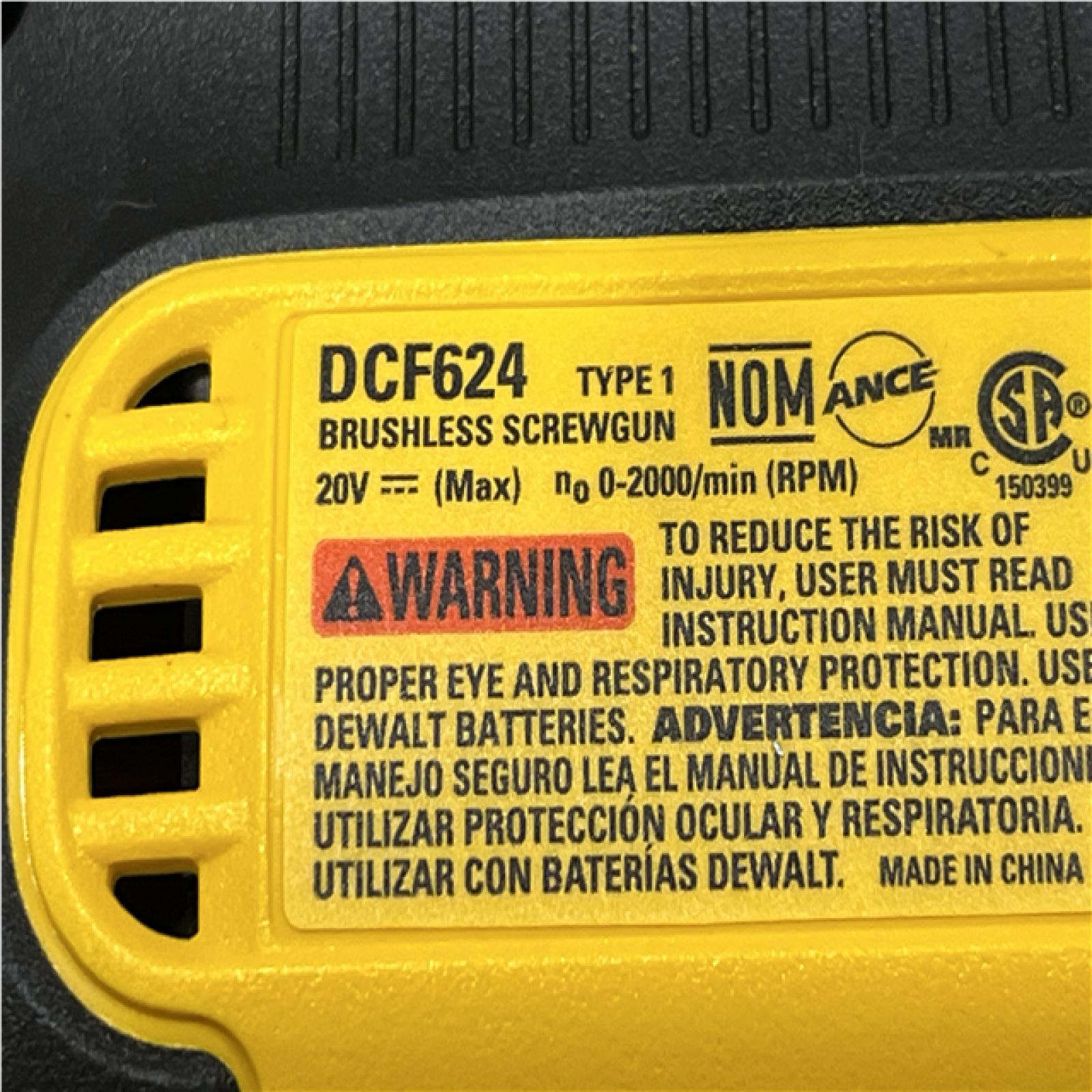 AS-IS DEWALT 20V MAX XR Cordless Brushless Drywall Screw Gun Threaded Clutch Housing (Tool Only)