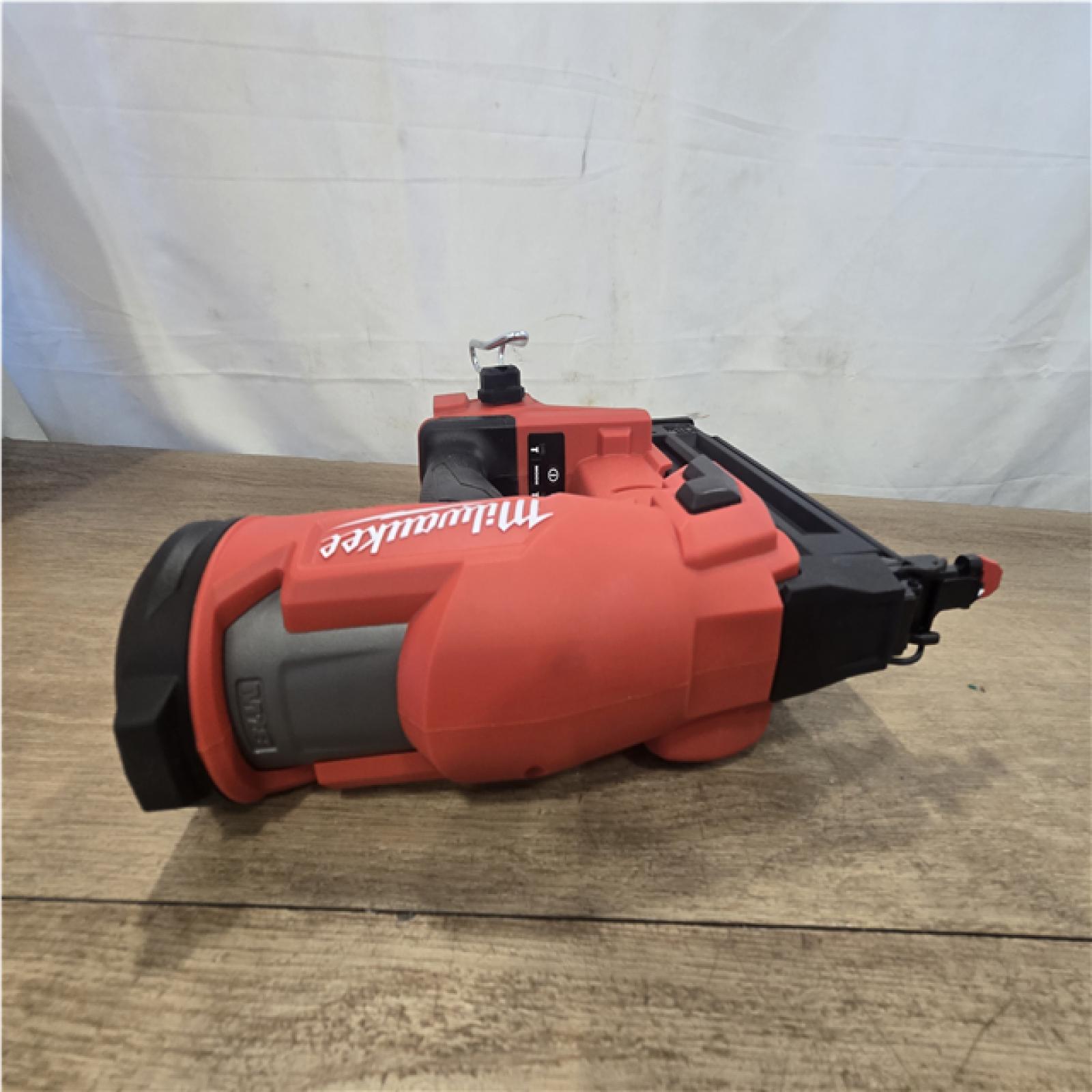 AS-IS Milwaukee FUEL 18-Volt Lithium-Ion Brushless Cordless Gen II 18-Gauge Brad Nailer (Tool-Only)