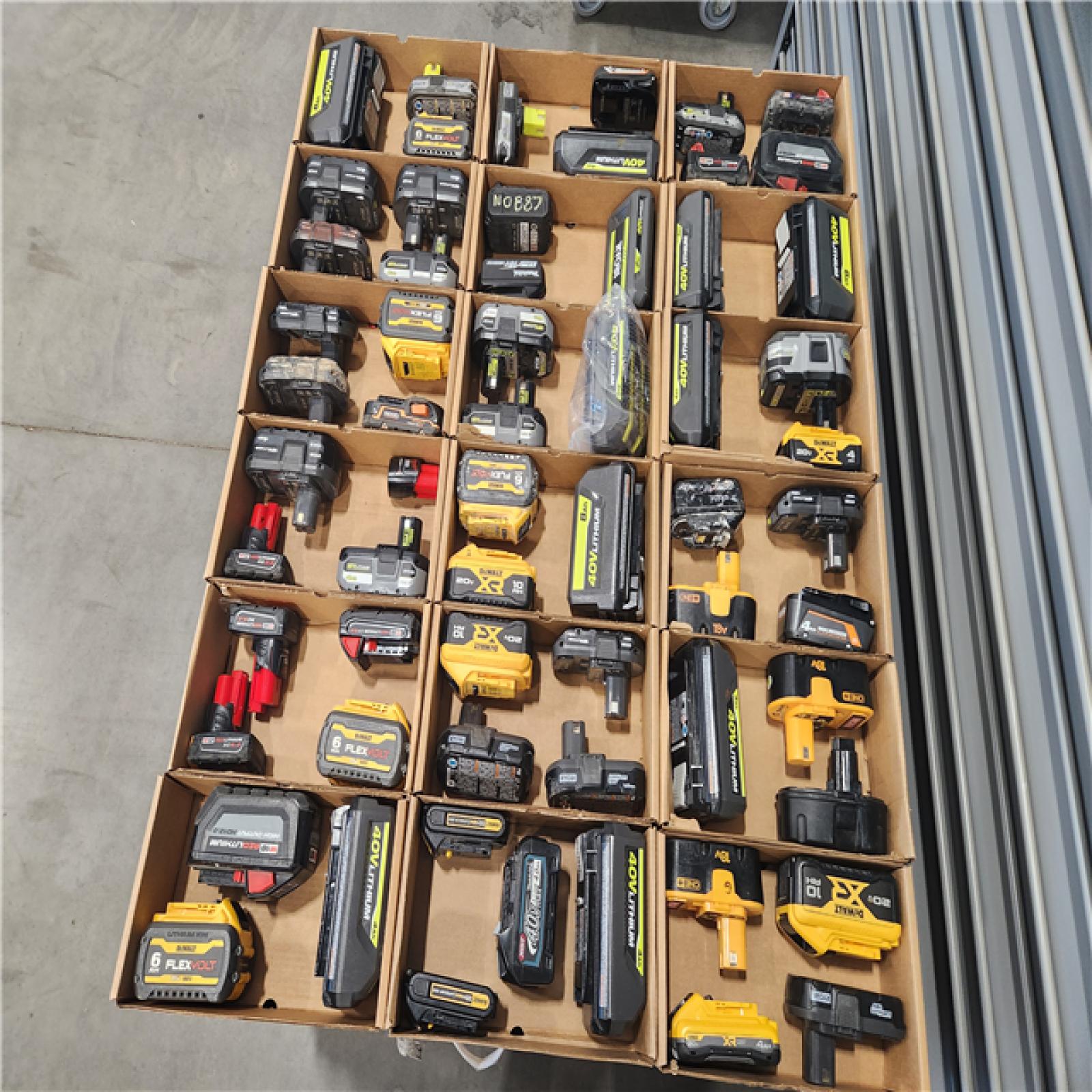 DALLAS LOCATION - AS-IS BATTERY PALLET