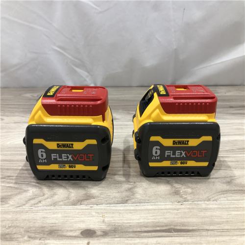 AS-IS DEWALT FLEXVOLT 20-Volt/60-Volt MAX Lithium-Ion 6.0Ah Battery Pack (2-Pack)