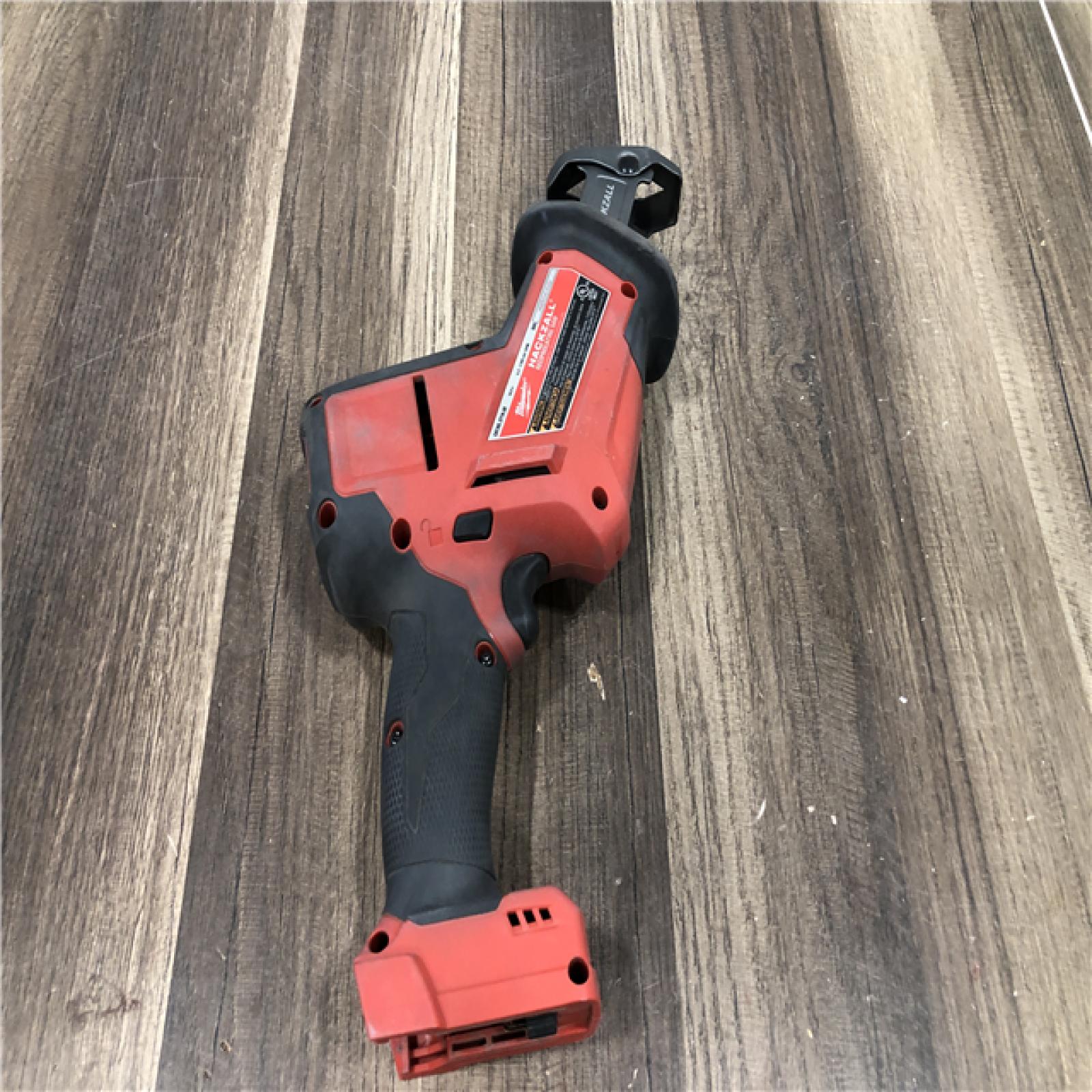 AS-IS Milwaukee  FUEL 18V Lithium-Ion Brushless Cordless HACKZALL Reciprocating Saw (Tool-Only)