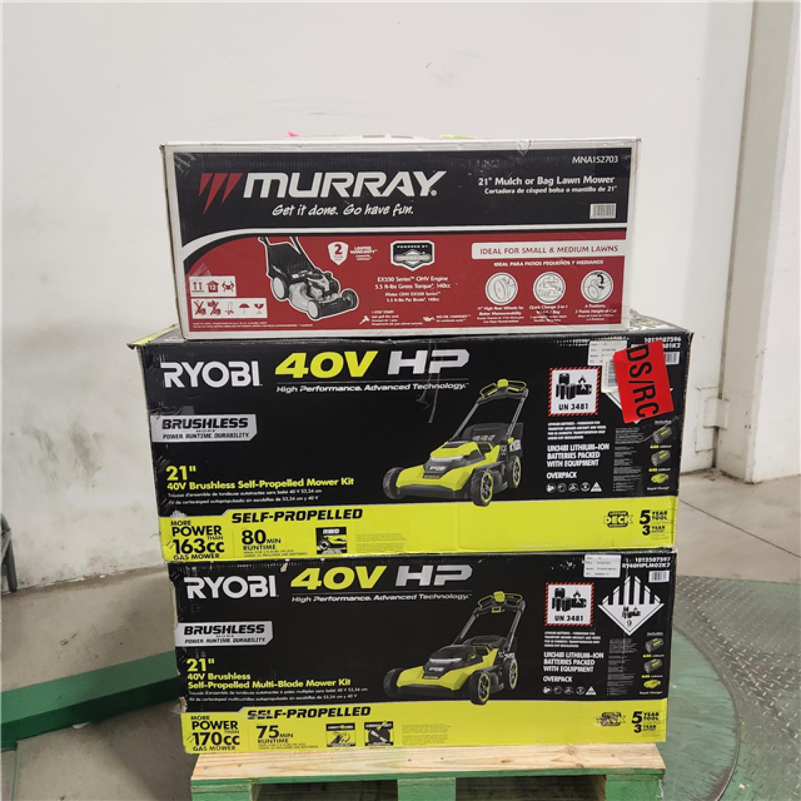 Dallas Location - As-Is Outdoor Power Equipment