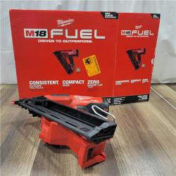 AS-IS  Milwaukee 2839-20 M18 FUEL 15 Ga. 18 Volt Brushless Angled Finish Nailer
