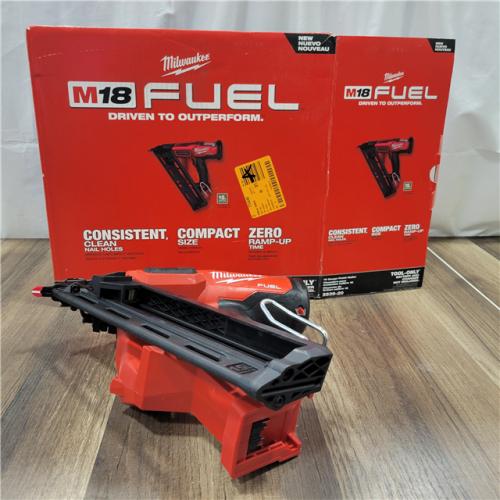 AS-IS  Milwaukee 2839-20 M18 FUEL 15 Ga. 18 Volt Brushless Angled Finish Nailer