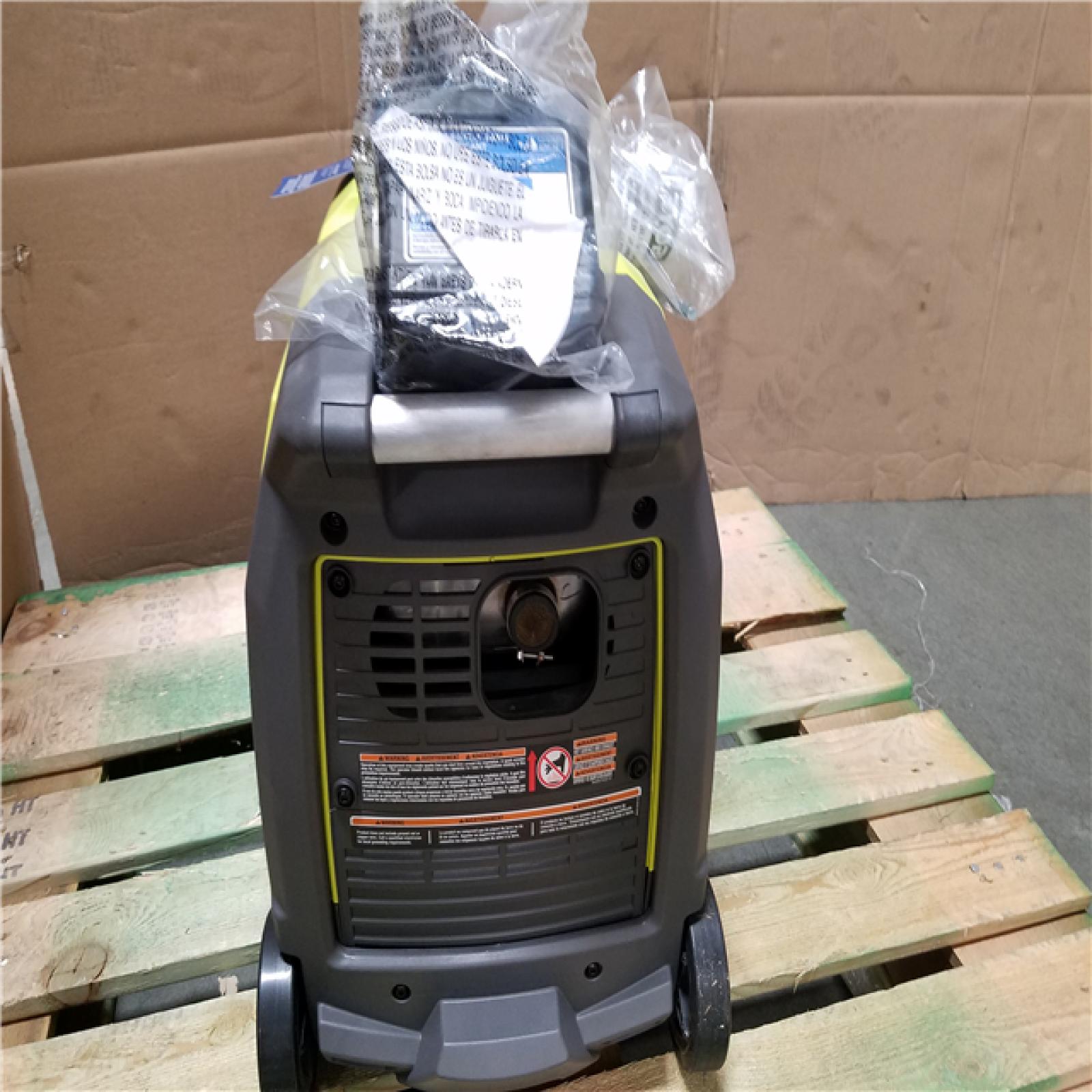 CALIFORNIA AS-IS RYOBI PORTABLE GENERATOR