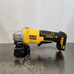 AS-IS- DEWALT 20V MAX Cordless Brushless 4-1/2 in. Angle Grinder with Paddle Switch (Tool Only)