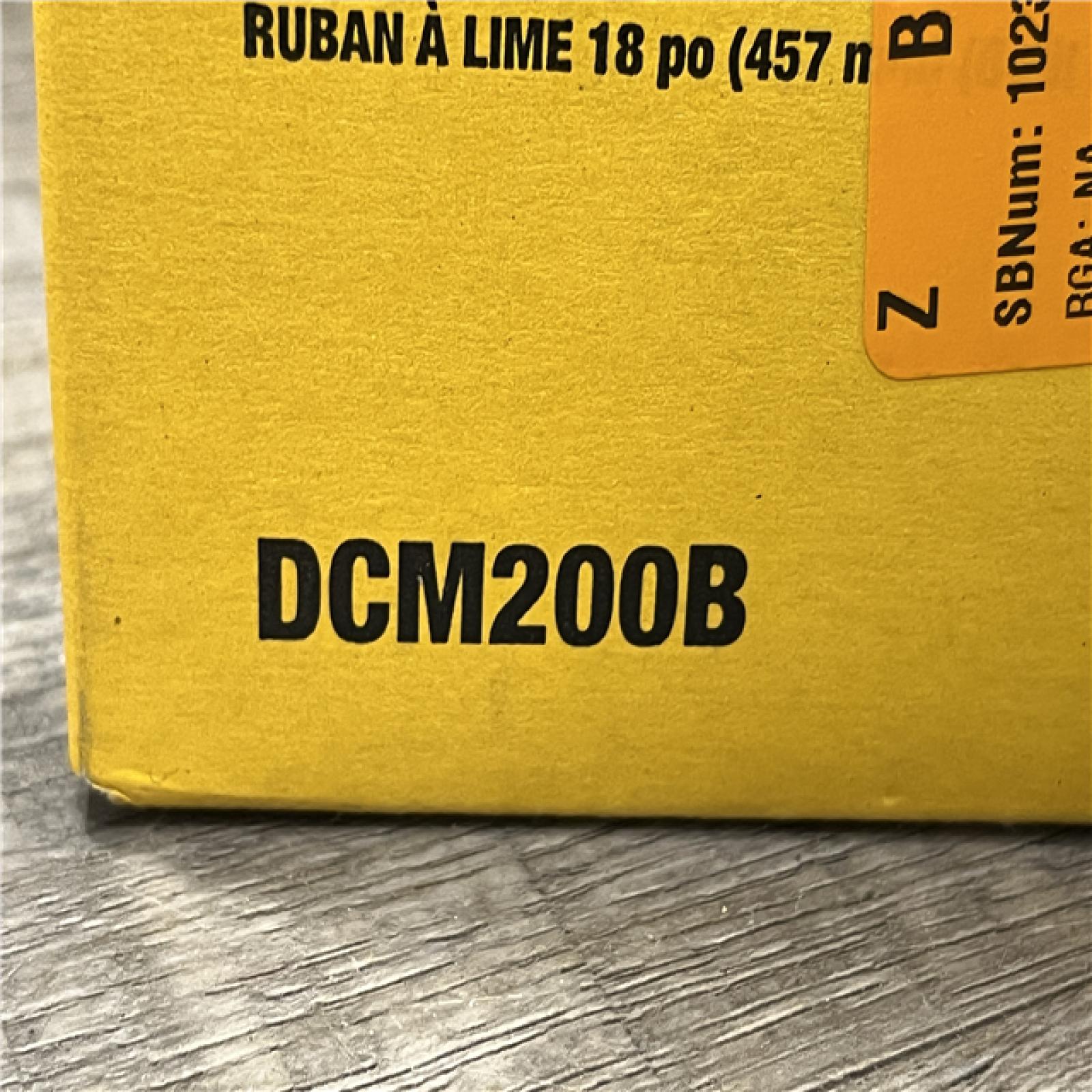 NEW - DEWALT 20-Volt MAX XR 18 in. Cordless Bandfile (Tool-Only)