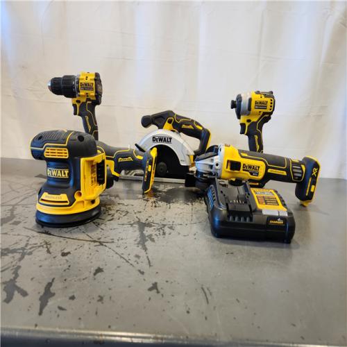AS-IS- DEWALT 20V Lithium-Ion Cordless 6-Tool Combo Kit