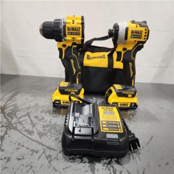 AS-IS- DEWALT ATOMIC 20-Volt MAX Lithium-Ion Cordless Combo Kit