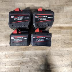 HOUSTON LOCATION - AS-IS MILWAUKEE FORGE BATTERY PACK QTY - 4