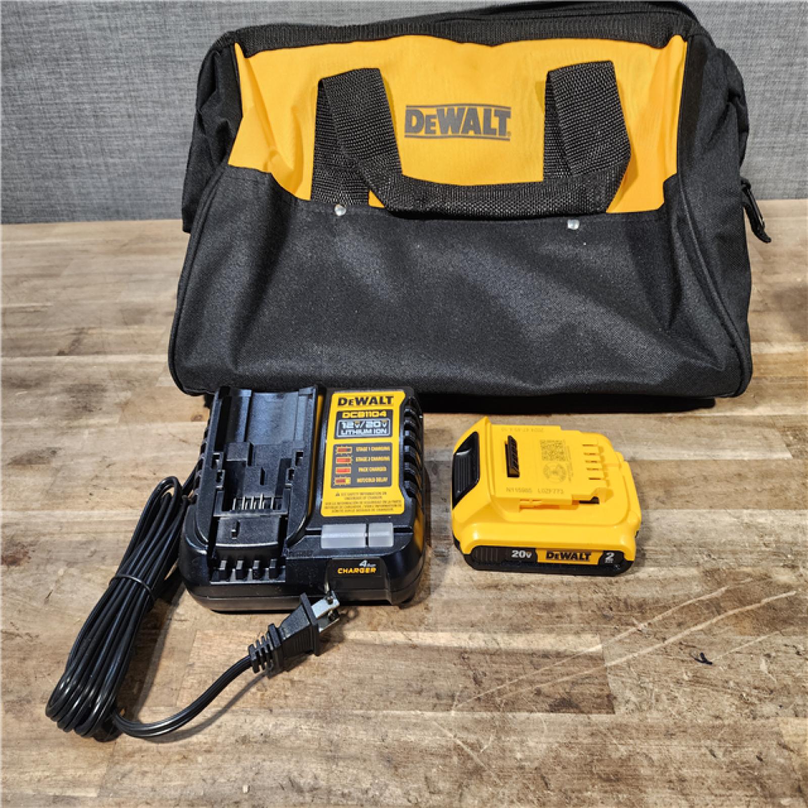 HOUSTON LOCATION - AS-IS DeWALT DCN681D1 20V MAX 18ga Cordless Brushless Narrow Crown Stapler Kit w/ BATTERY & CHARGER