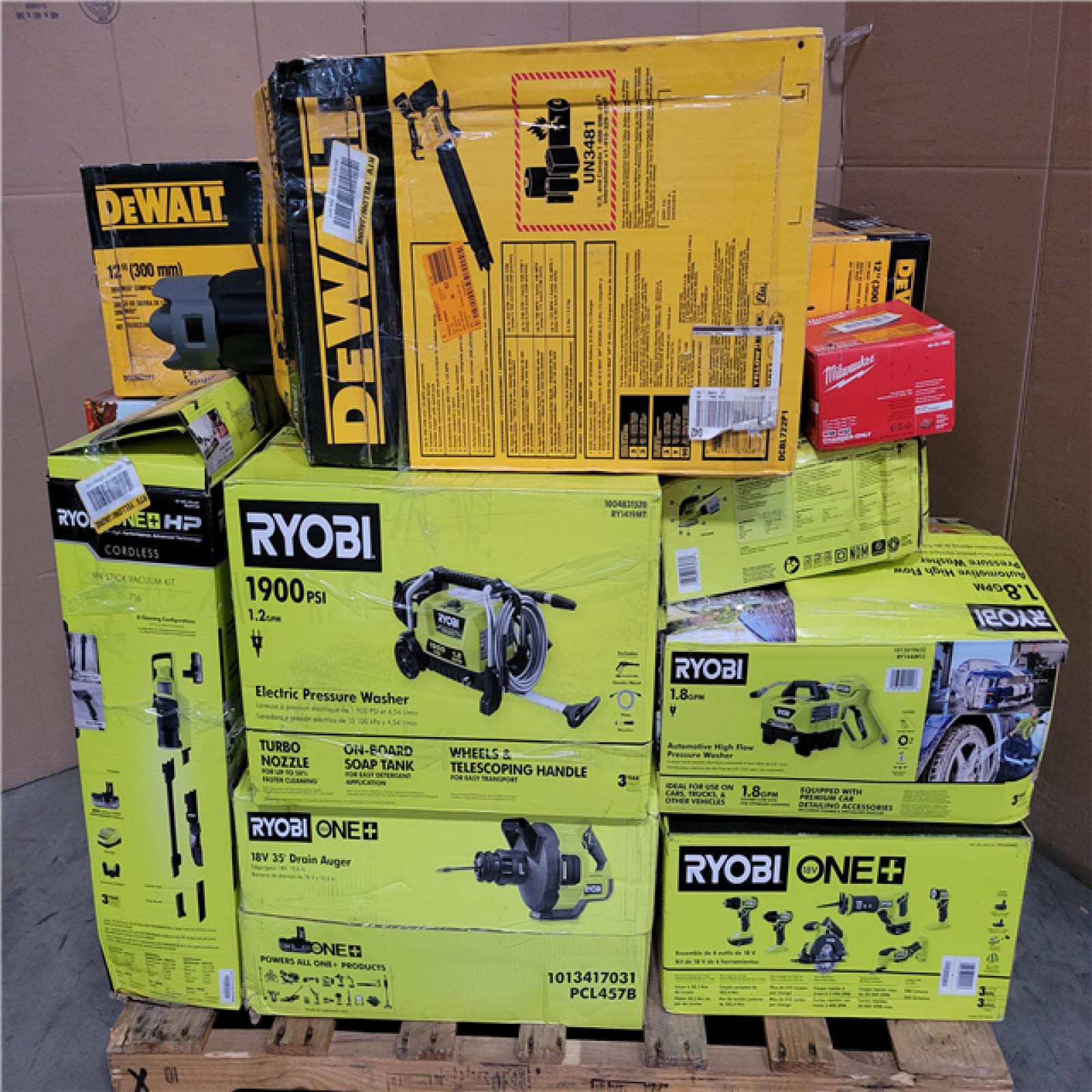 CALIFORNIA AS-IS TOOL PALLET