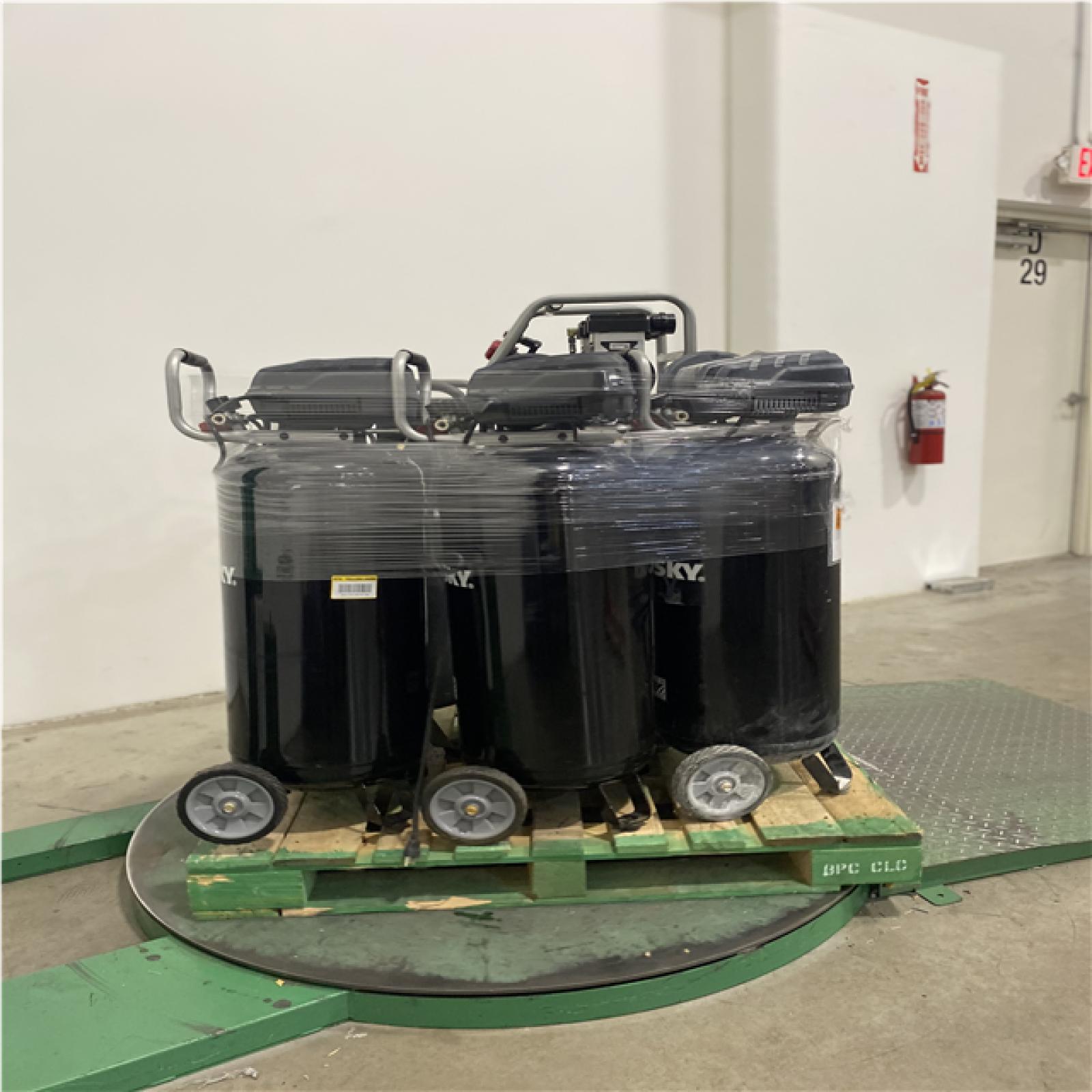 Dallas Location - As-Is Husky Electric Air Compressor(Lot Of 5)